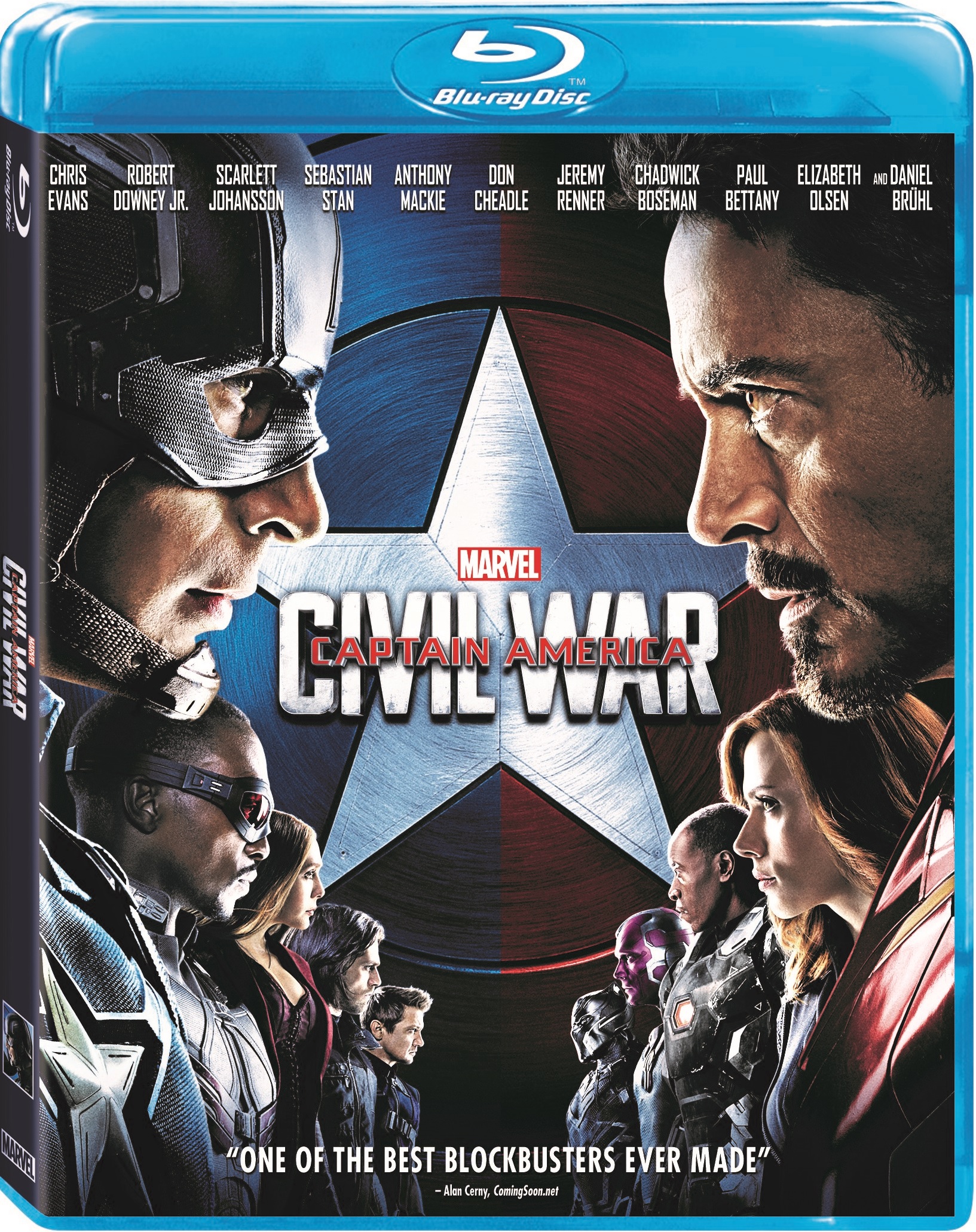 Captain America: Civil War Blu-ray