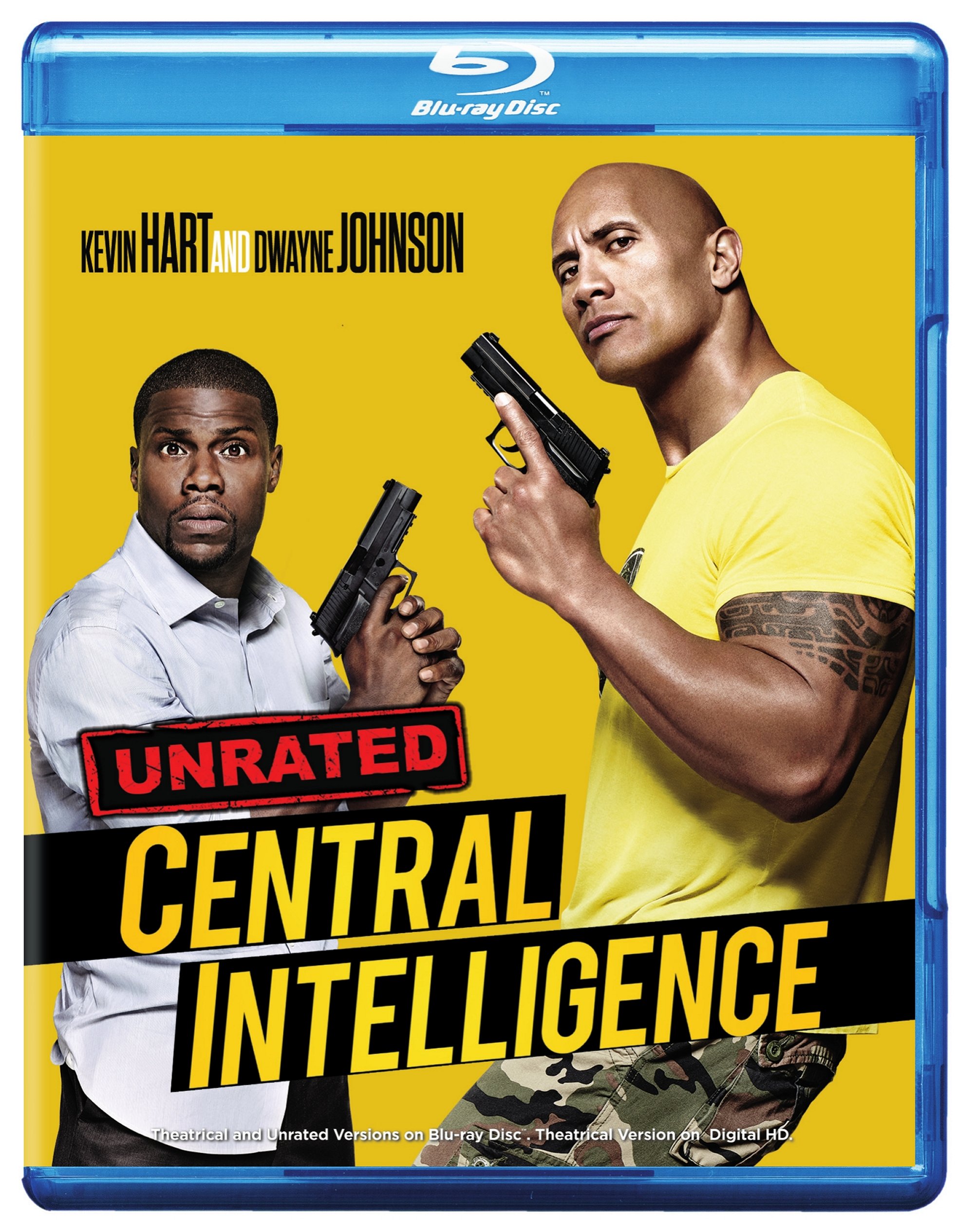 Central Intelligence Blu-ray