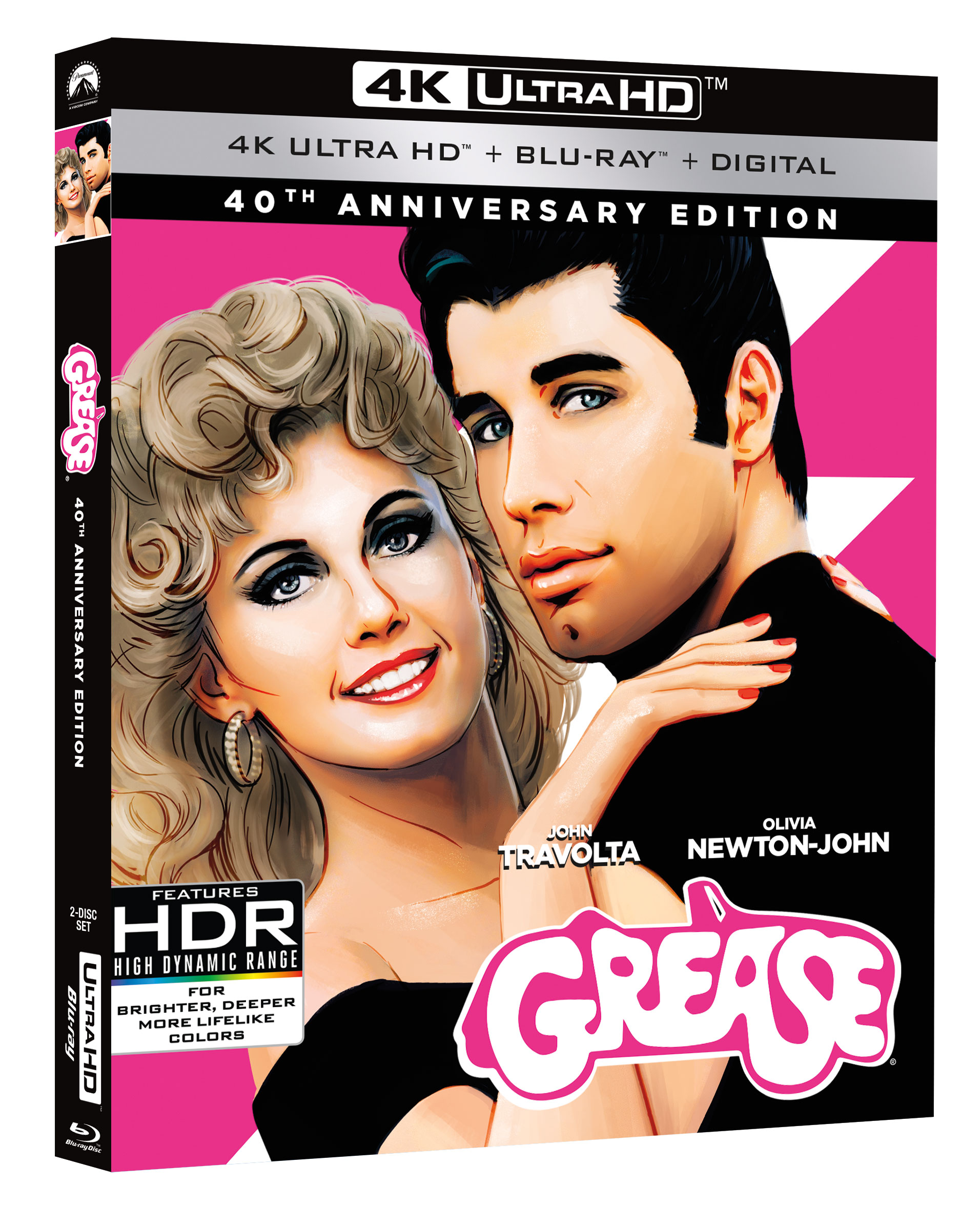 Grease 4k  Blu-ray