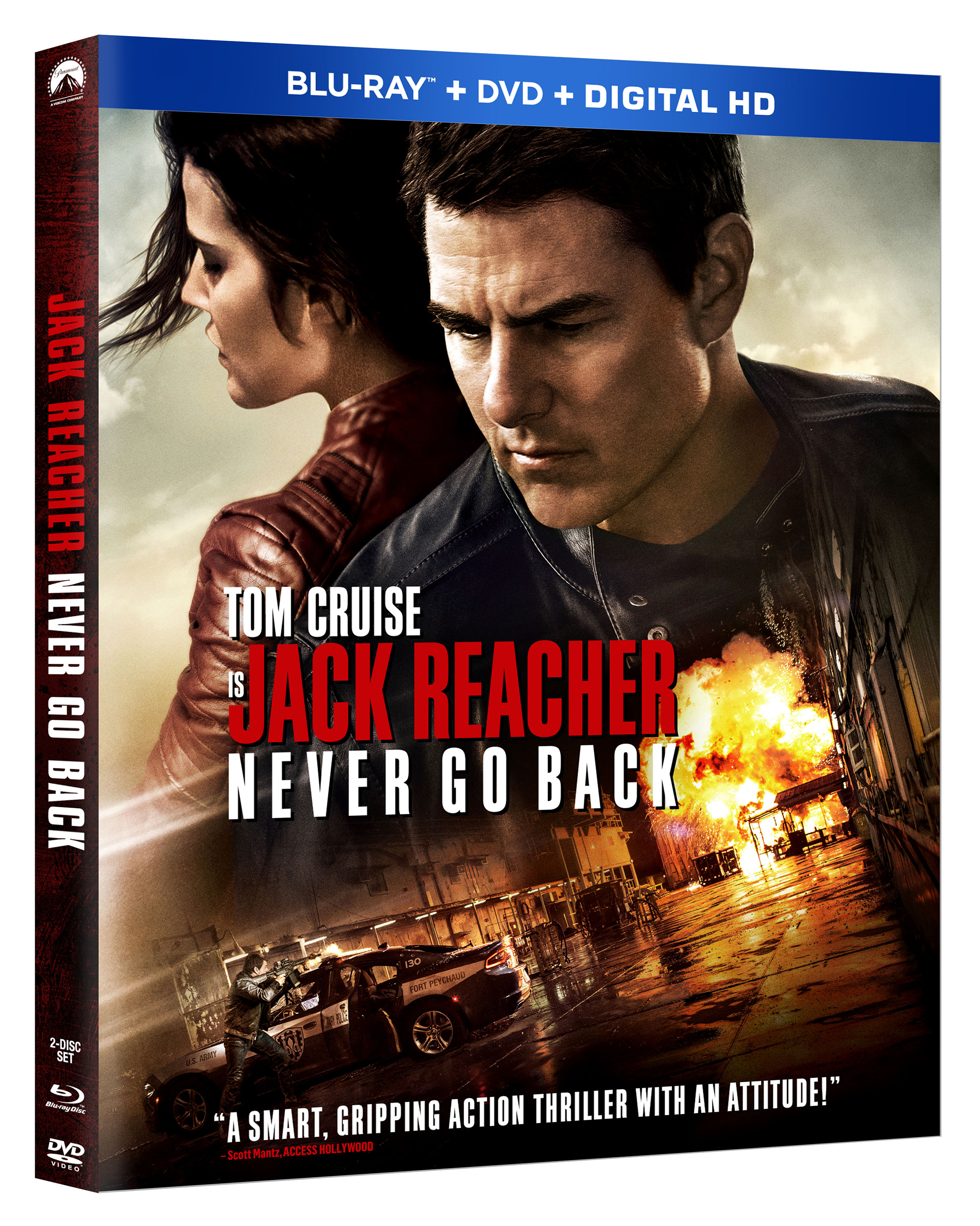 JACK REACHER: NEVER GO BACK Blu-ray