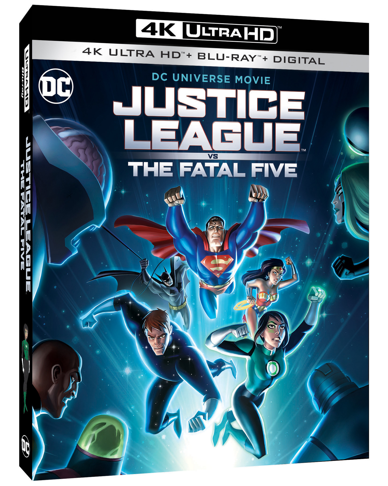 JUSTICE LEAGUE VS.  THE FATAL FIVE Blu-ray