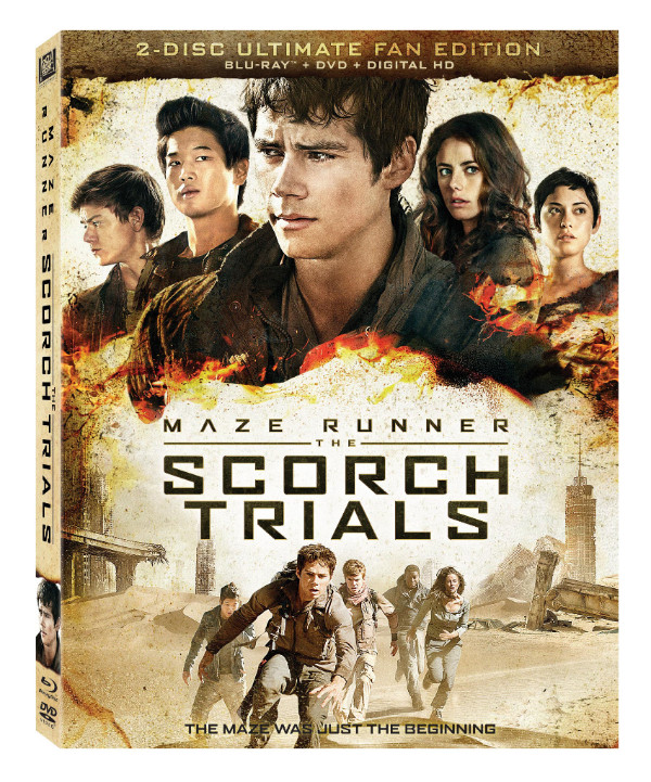 MAZE RUNNER: THE SCORCH TRIALS Blu-ray