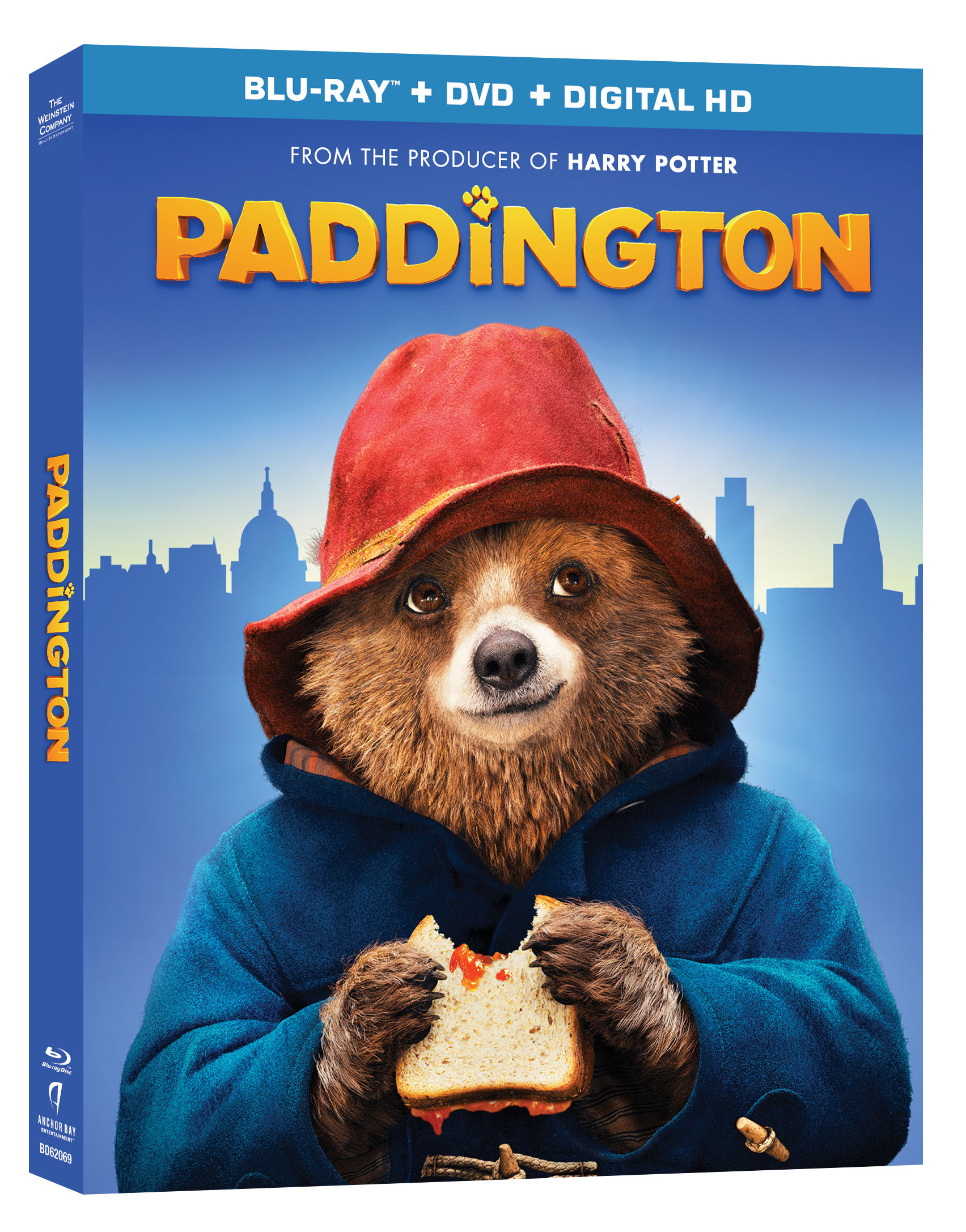 Paddington Blu-ray