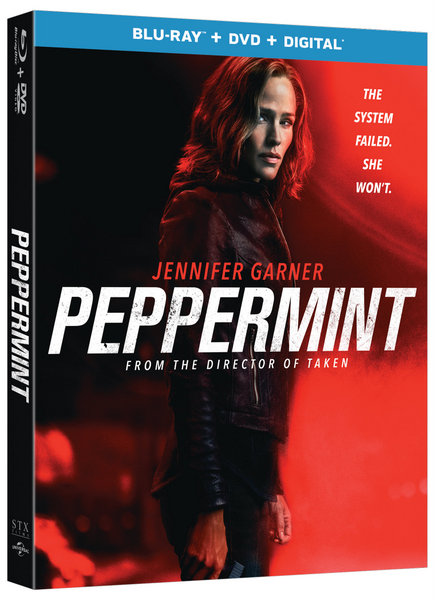 Peppermint Blu-ray