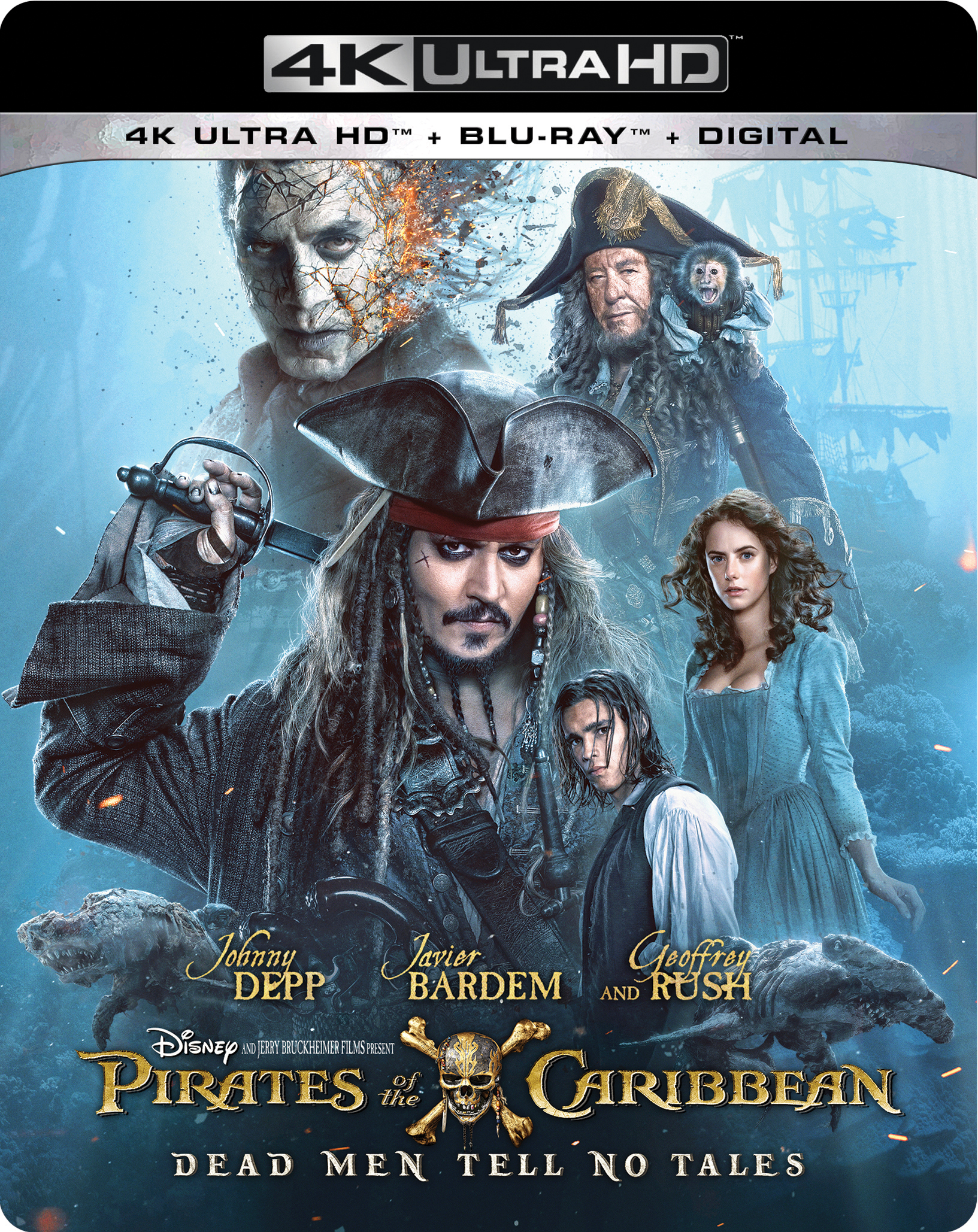 Pirates of the Caribbean: Dead Men Tell No Tales Blu-ray
