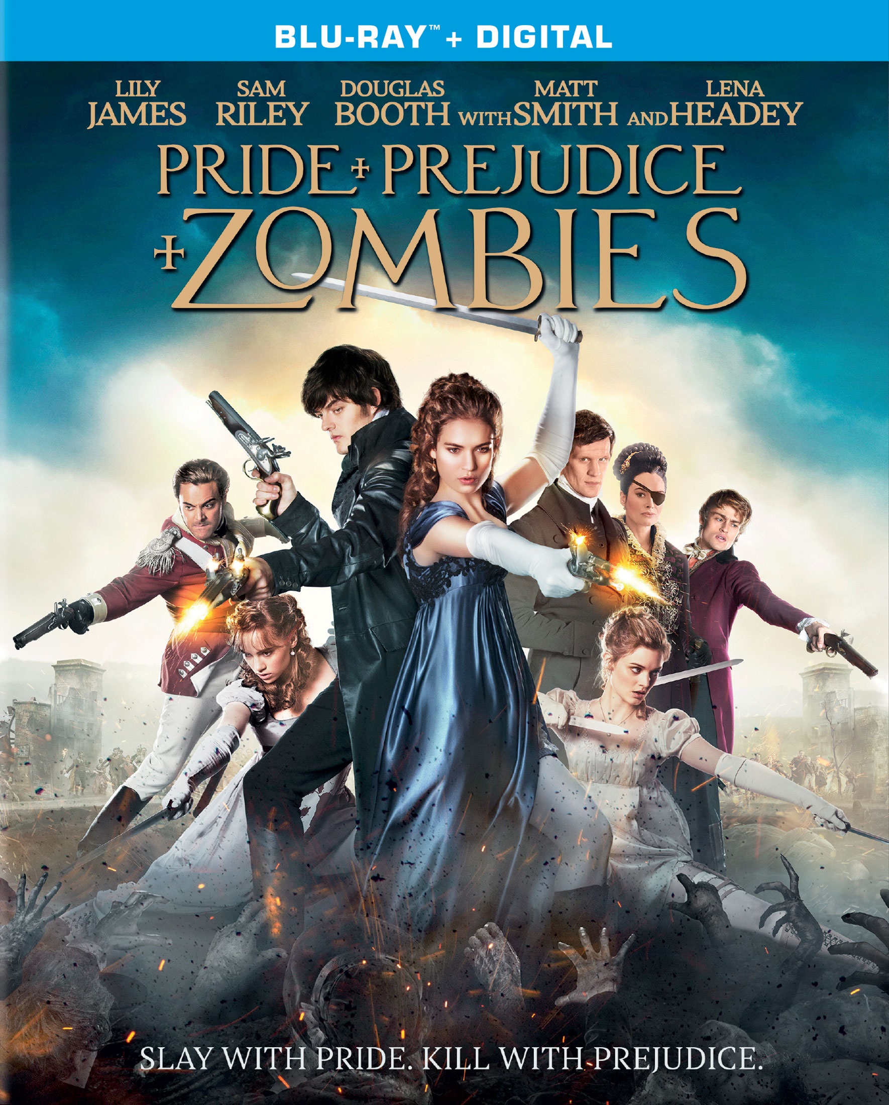 PRIDE + PREJUDICE + ZOMBIES Blu-ray