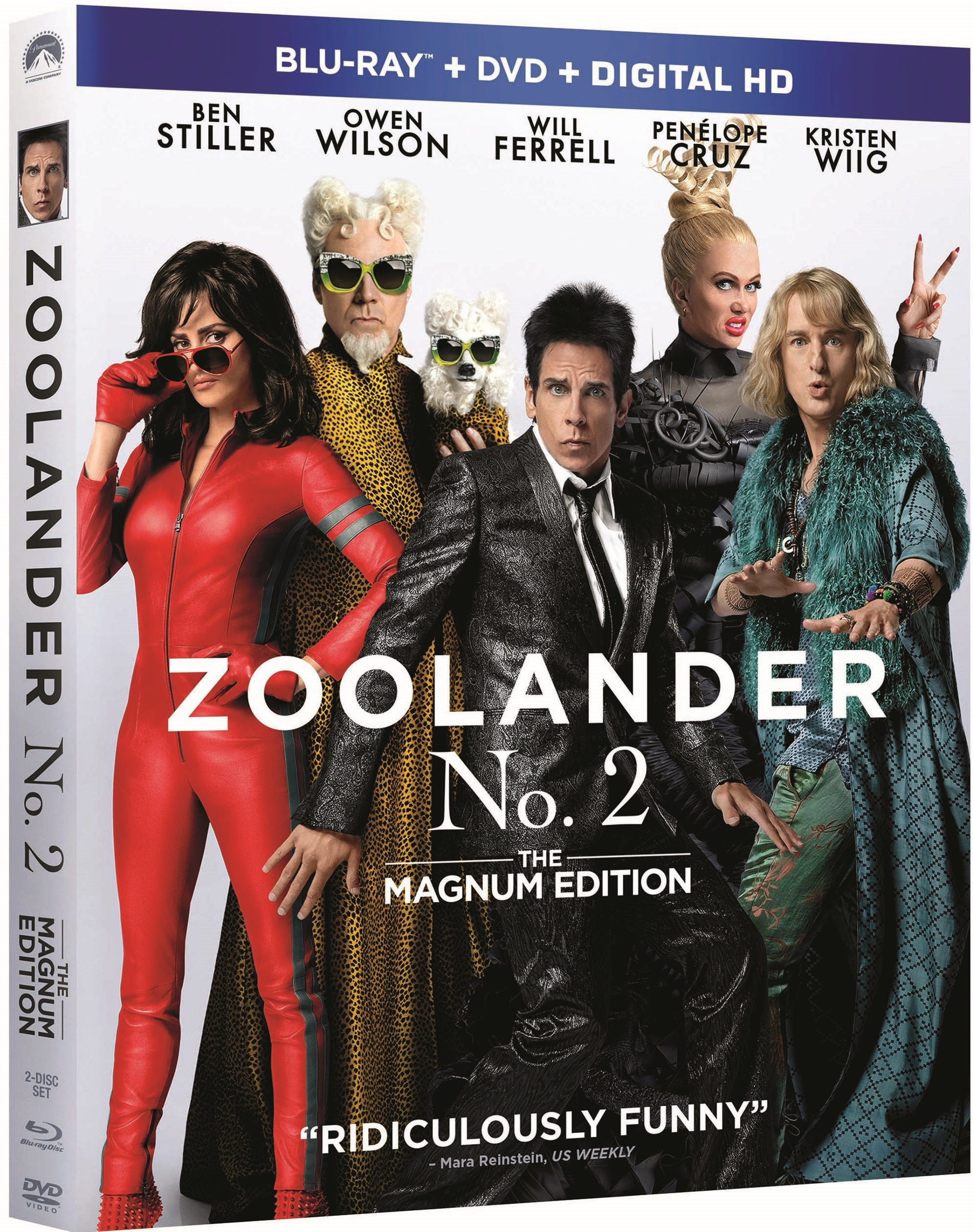 ZOOLANDER 2 Blu-ray