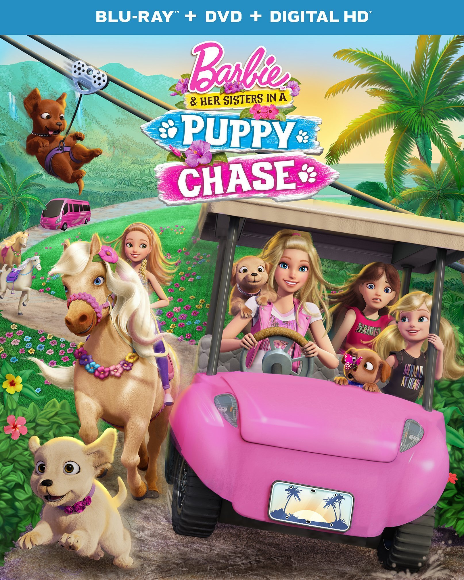 BARBIE & HER SISTERS IN PUPPY CHASE Blu-ray