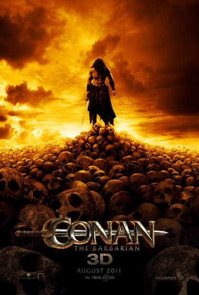 conan the barbarian poster 2011. CONAN THE BARBARIAN Teaser Trailer and Poster