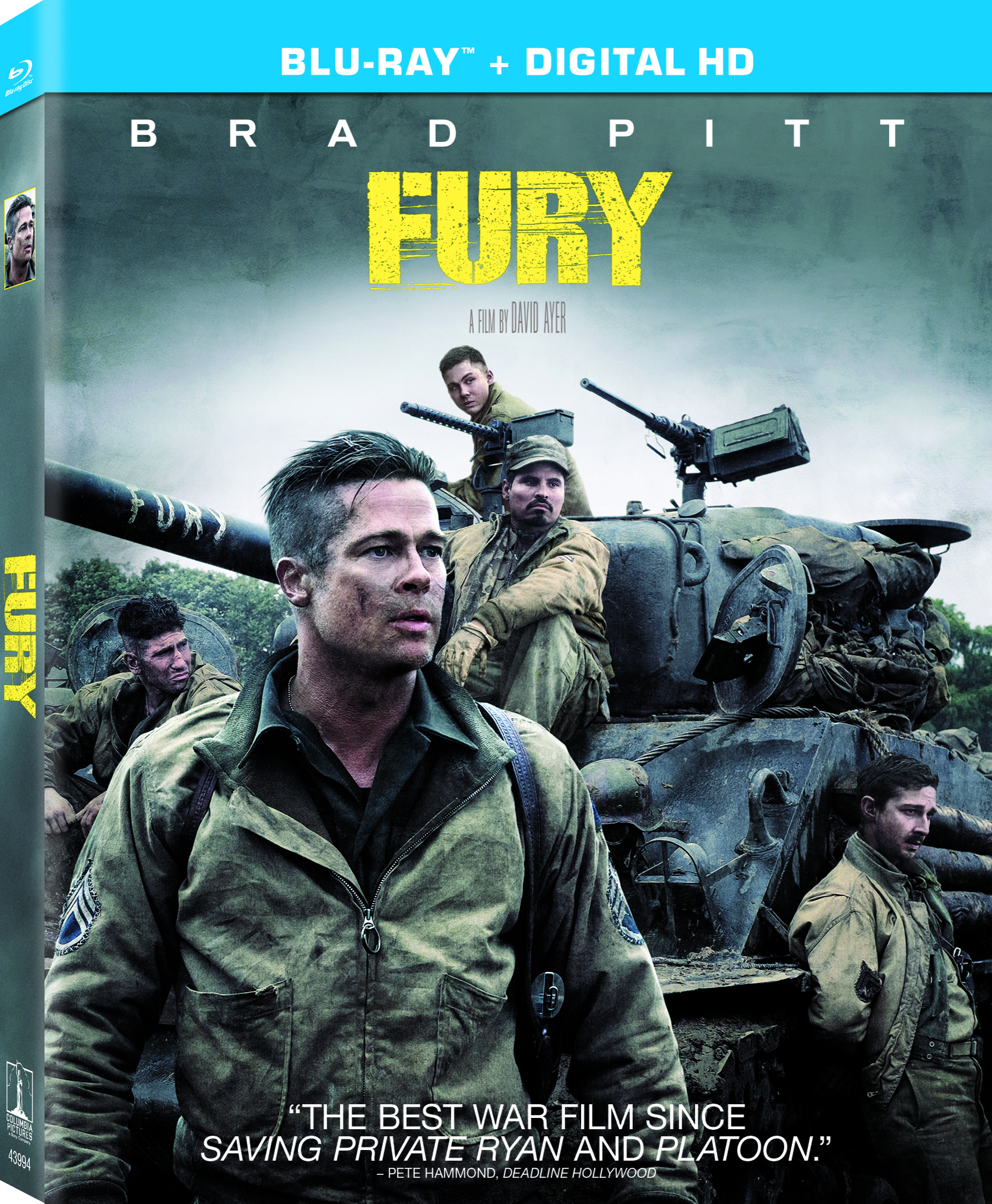 Fury Blu-ray Review