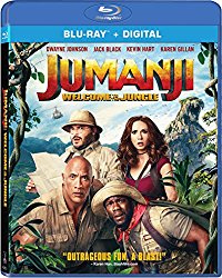 Jumanji Welcome to The  Jungle (Blu-ray + DVD + Digital HD)