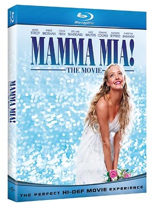 mamma mia BLU-RAY  COVER