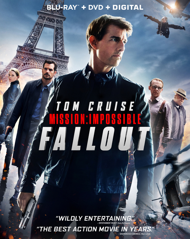 Mission Impossible Fallout (Blu-ray + DVD + Digital HD)