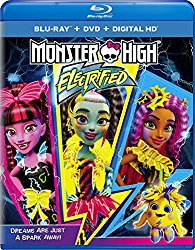 Monster High Electrified Blu-ray Cover