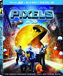 Pixels Blu-ray Cover