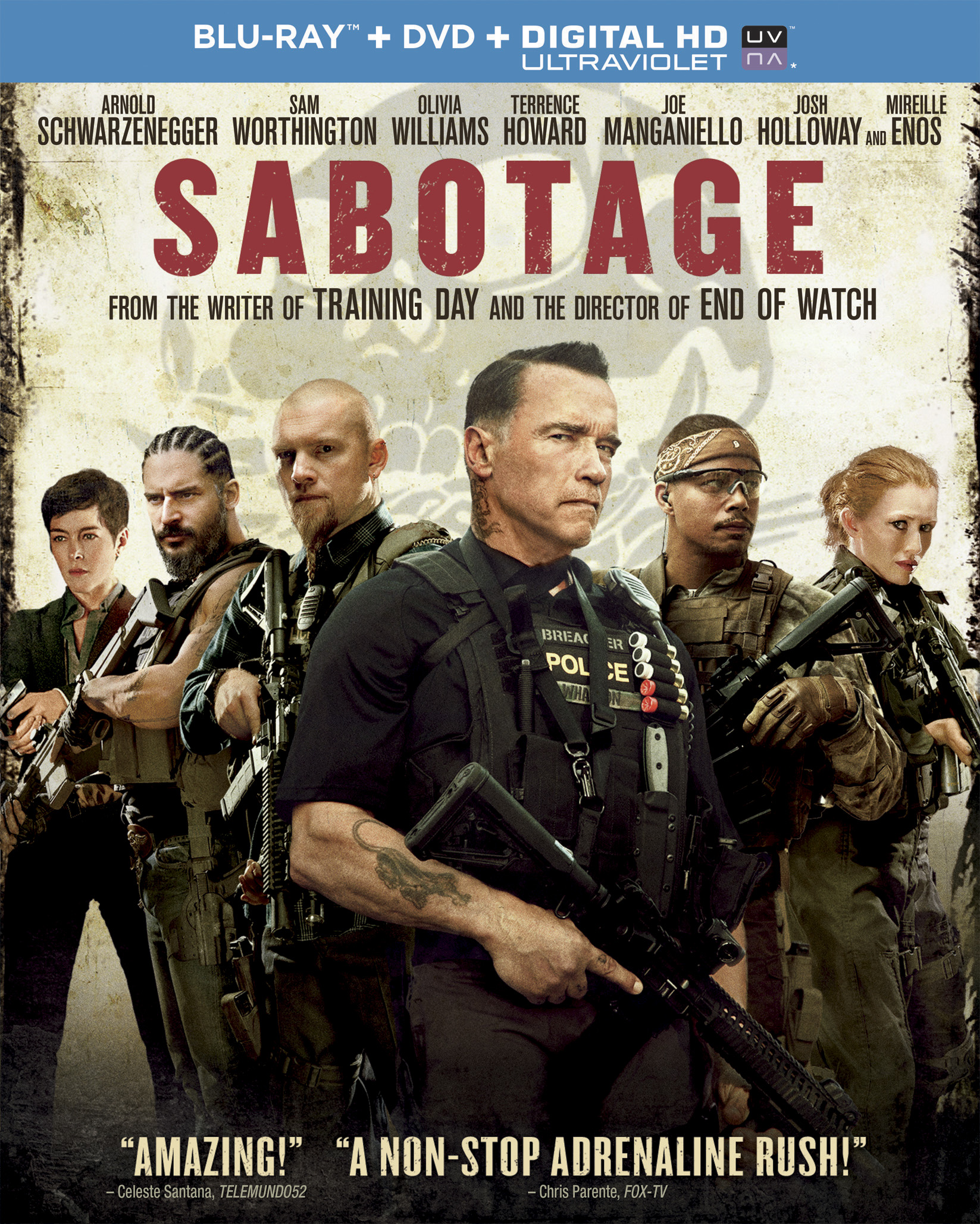 Sabotage Blu-ray Review