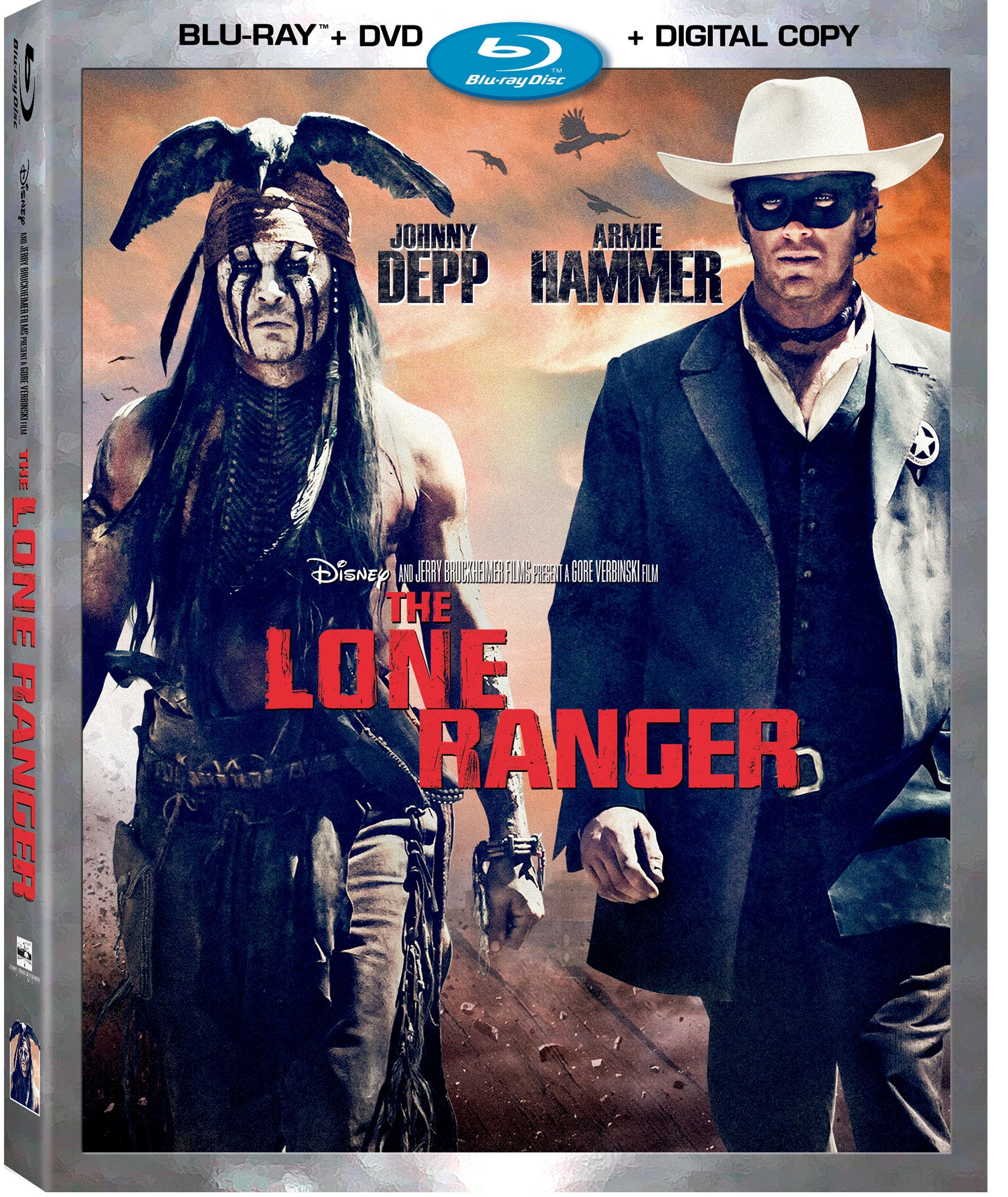 The Lone Ranger Blu-ray
