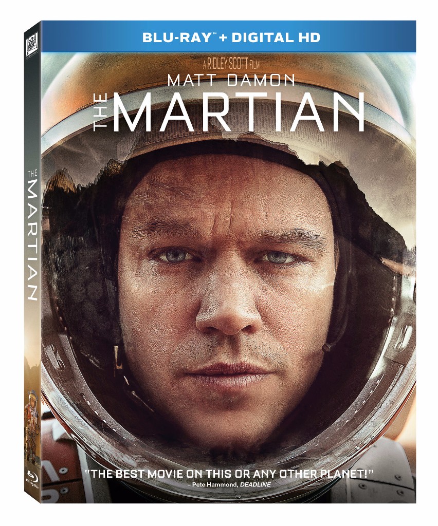 THE MARTIAN Blu-ray