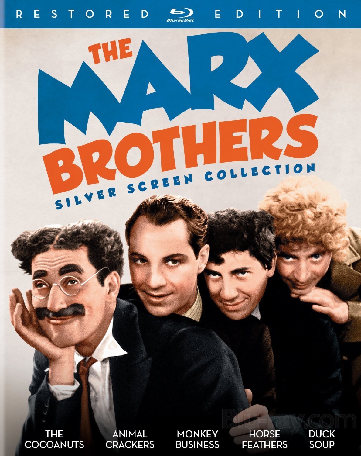 THE MARX BROTHERS SILVER SCREEN COLLECTION Blu-ray