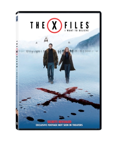The X Files I want to believe DVD COVER