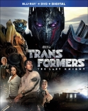 Transfromers The Last Knight Blu-ray Cover