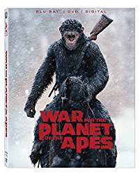 War For The Planet of The Apes Blu-ray Cover