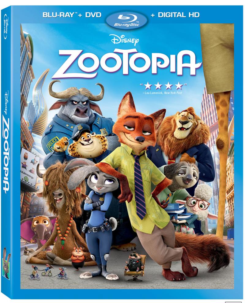 Zootopia Blu-ray Review