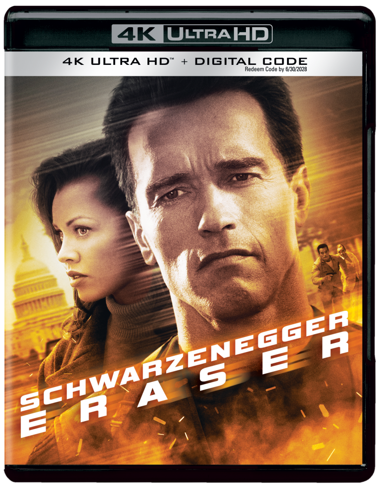 “Eraser” Celebrates Its 30th Anniversary With First‑Ever 4K Ultra HD Release on June 16, 2026