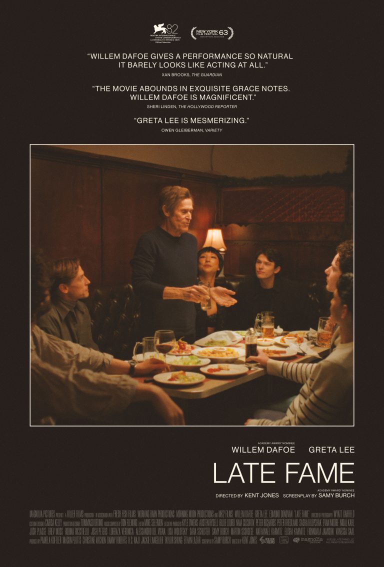 LATE FAME Trailer – Willem Dafoe Stars in Magnolia’s New Drama (Opens Aug 2026)