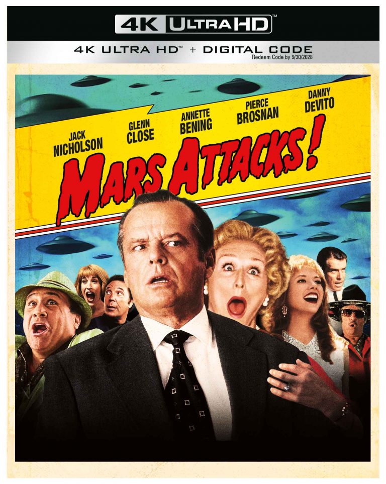 MARS ATTACKS! Arrives on 4K Ultra HD for the First Time on August 11, 2026