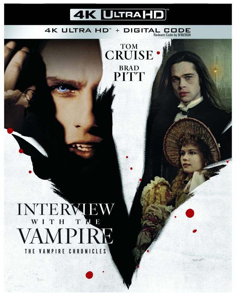 Interview with the Vampire – Tom Cruise & Brad Pitt Classic Debuts in 4K HDR This September
