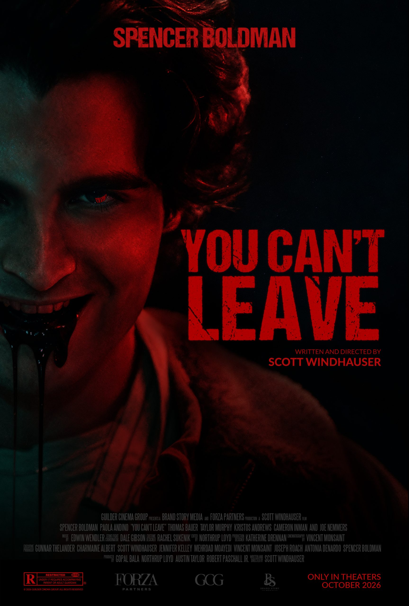 YOU CAN’T LEAVE – Trailer and Poster Reveal a Forest‑Set Nightmare