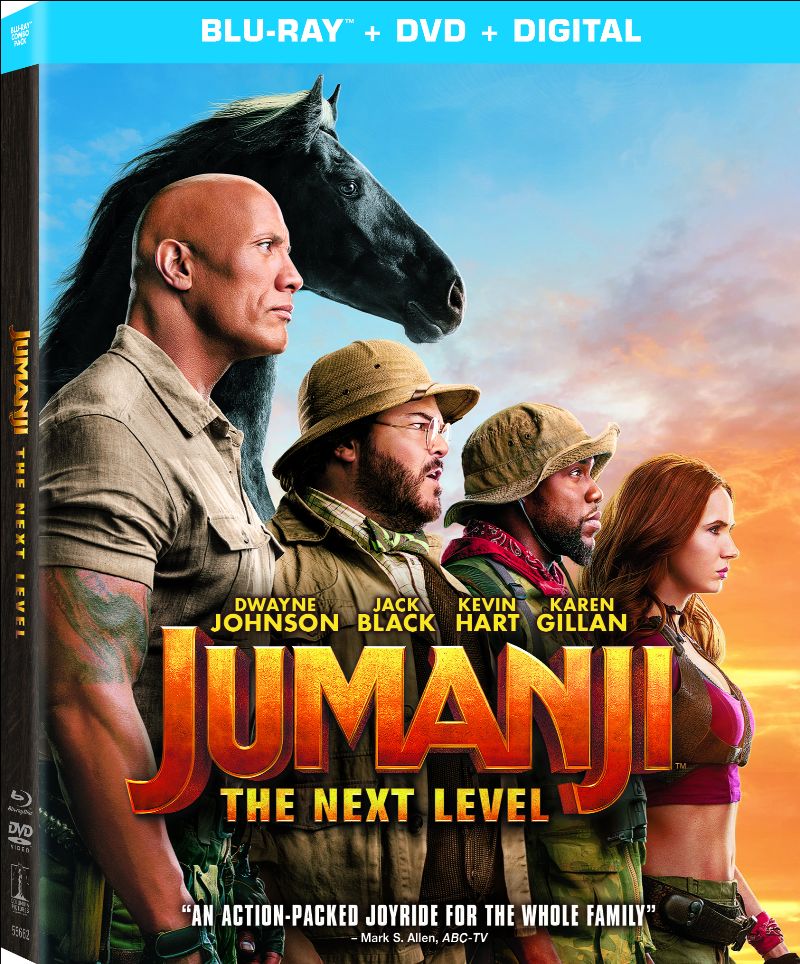 JUMANJI: THE NEXT LEVEL Blu-ray